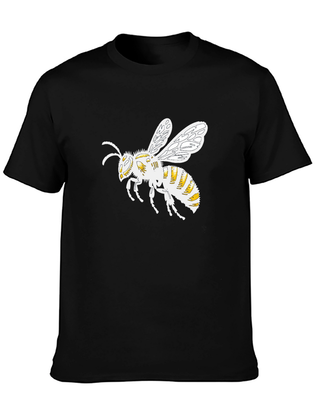 Bee Graphic Black T-Shirt