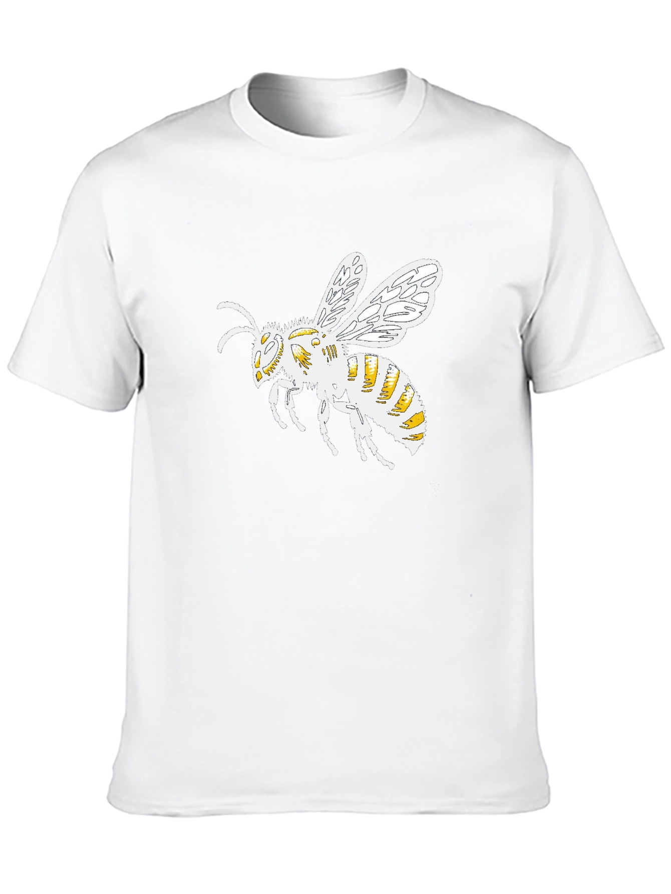 Bee Graphic Black T-Shirt
