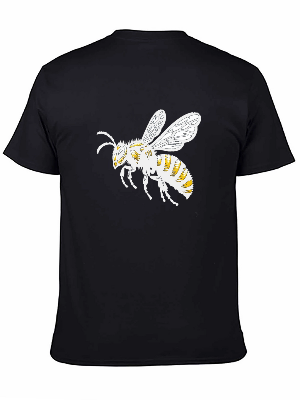 Bee Graphic Black T-Shirt