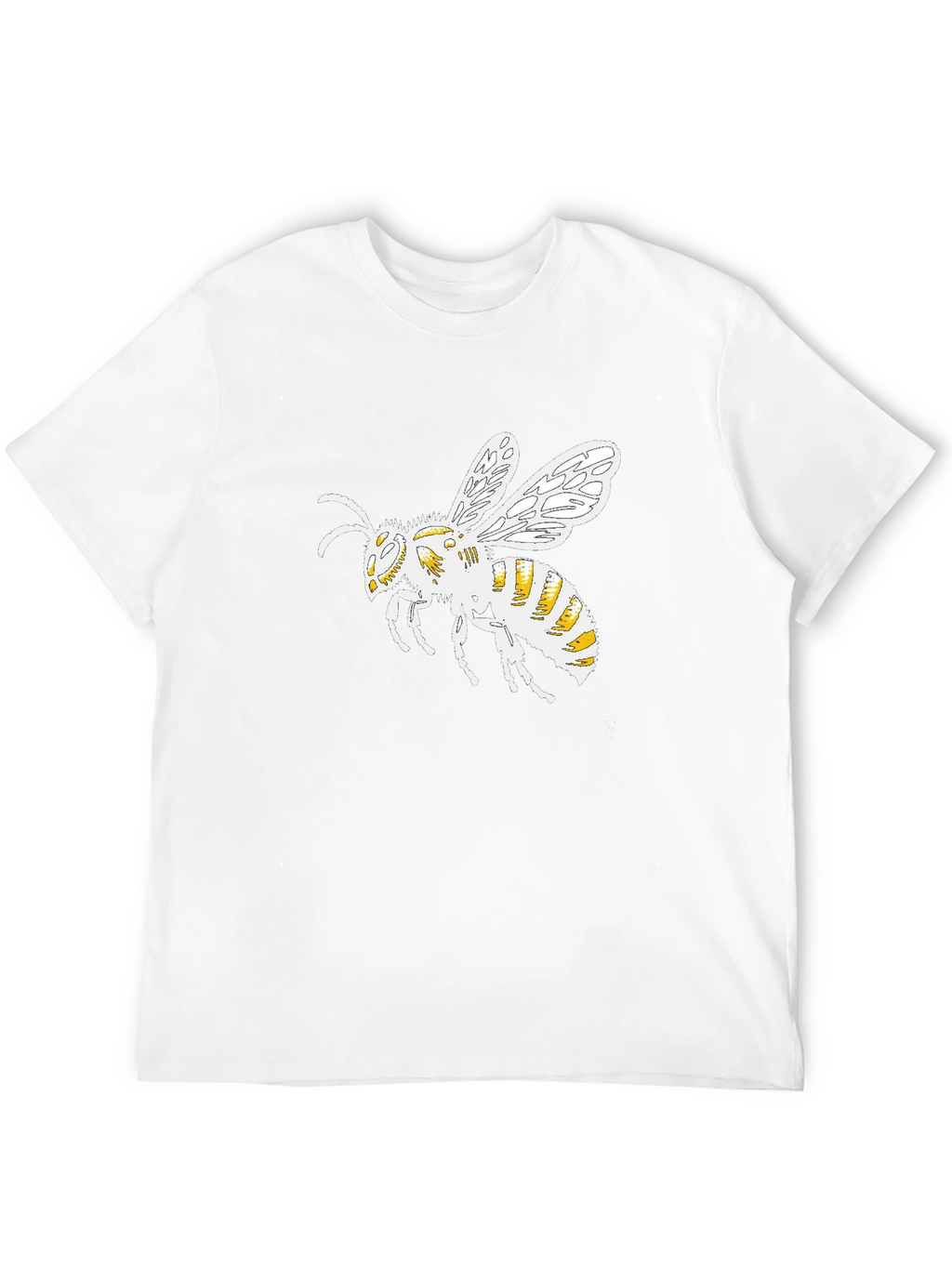 Bee Graphic Black T-Shirt