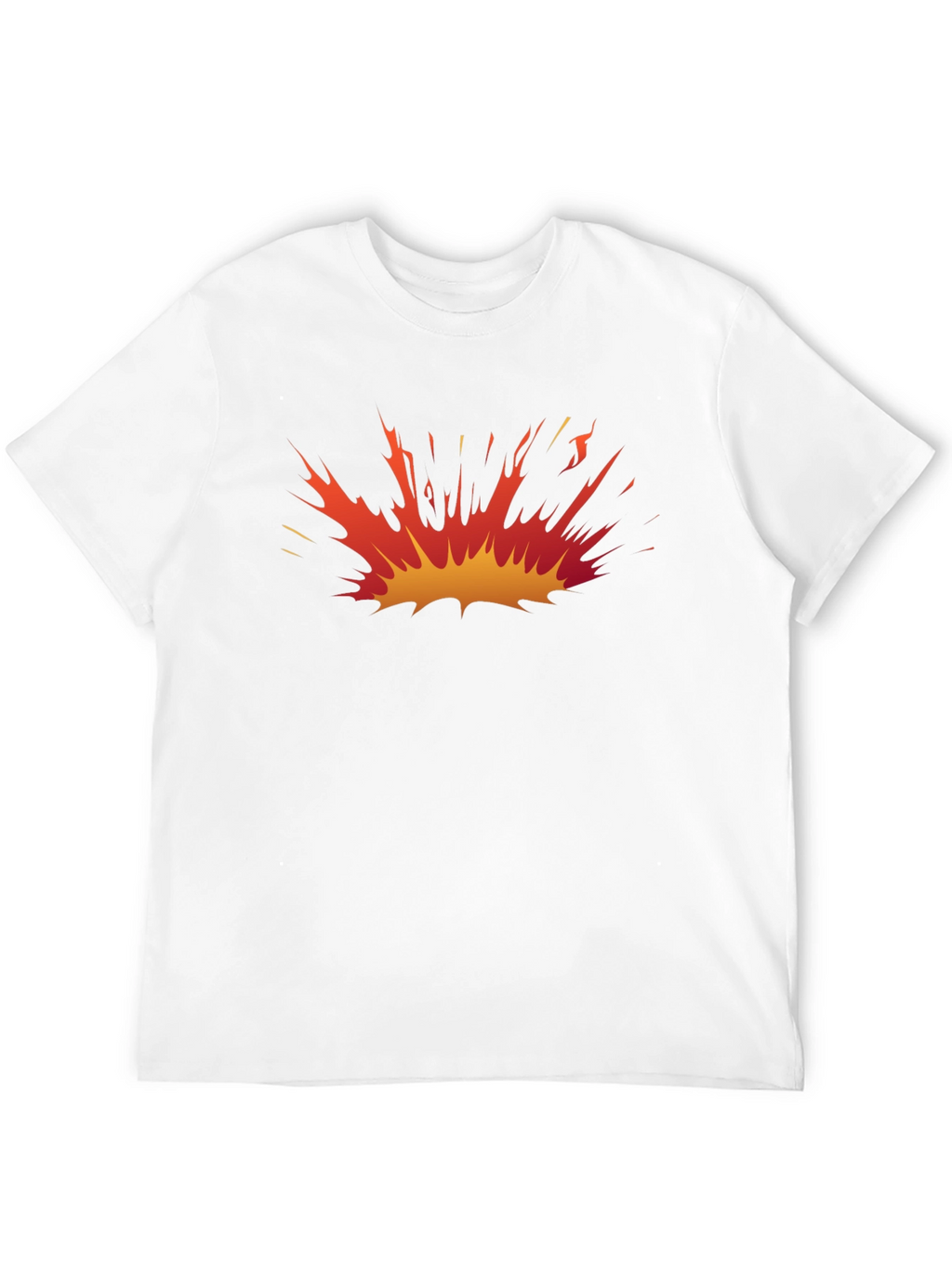 Explosion Graphic Black T-Shirt