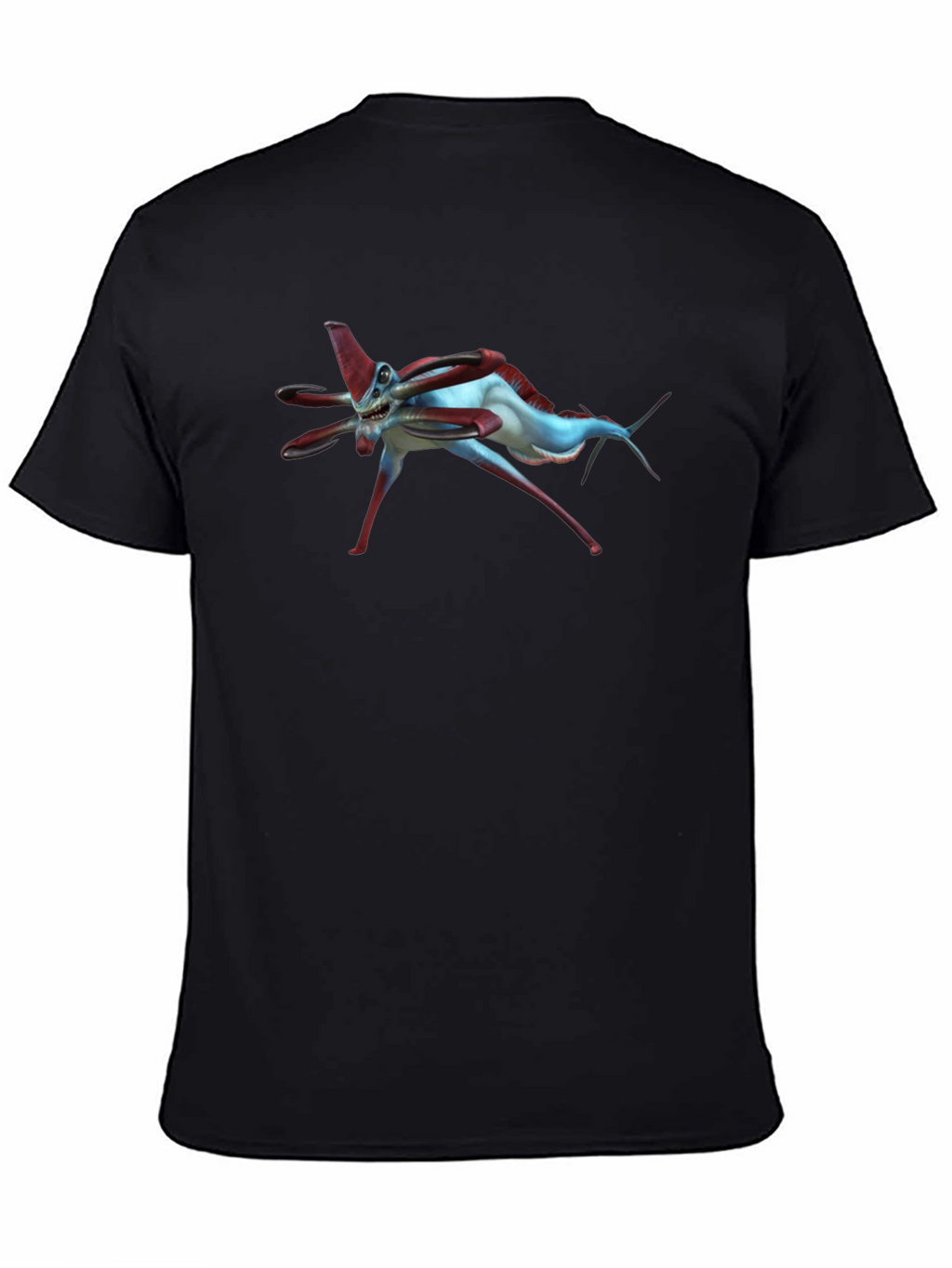 Subnautica Reaper Leviathan Black T-Shirt