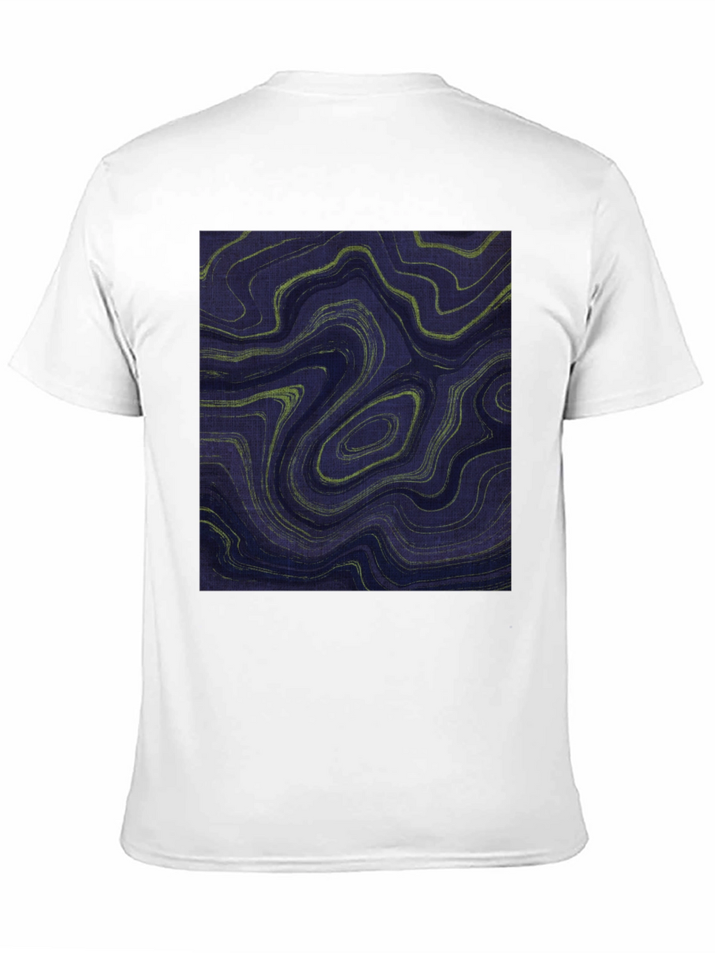 Abstract Swirl Graphic T-Shirt - Modern Art Tee