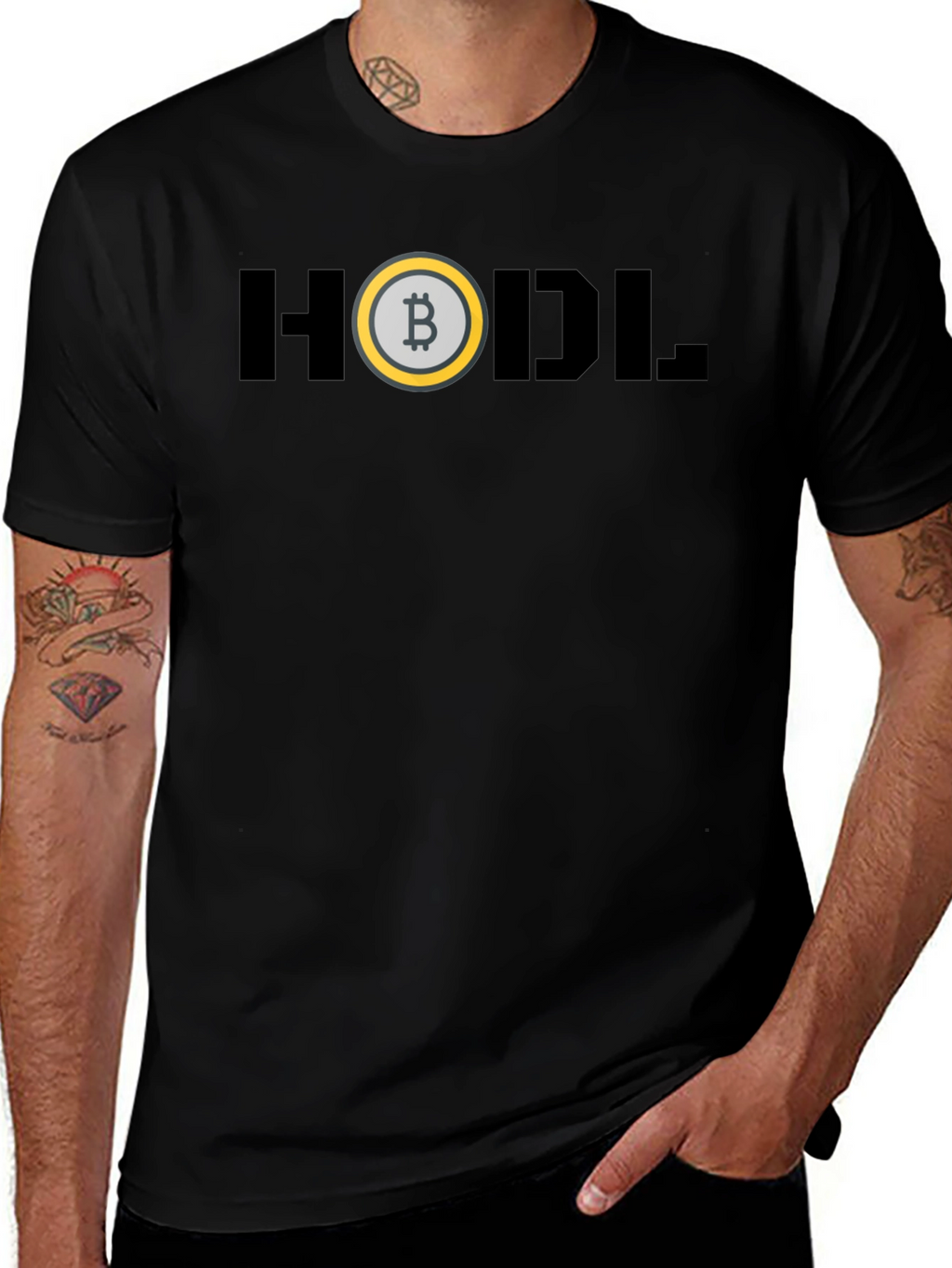 HODL Bitcoin Crypto T-Shirt