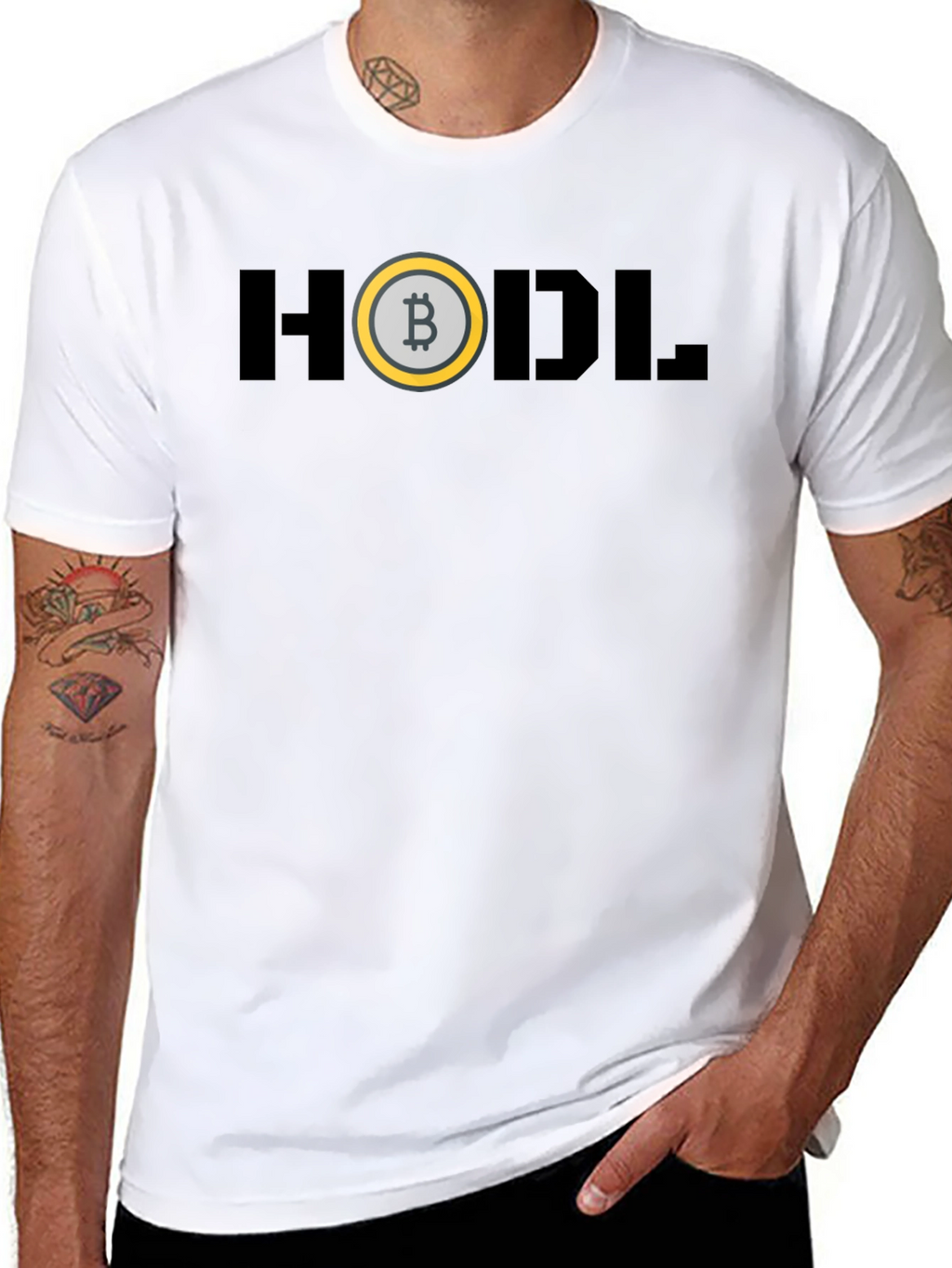 HODL Bitcoin Crypto T-Shirt