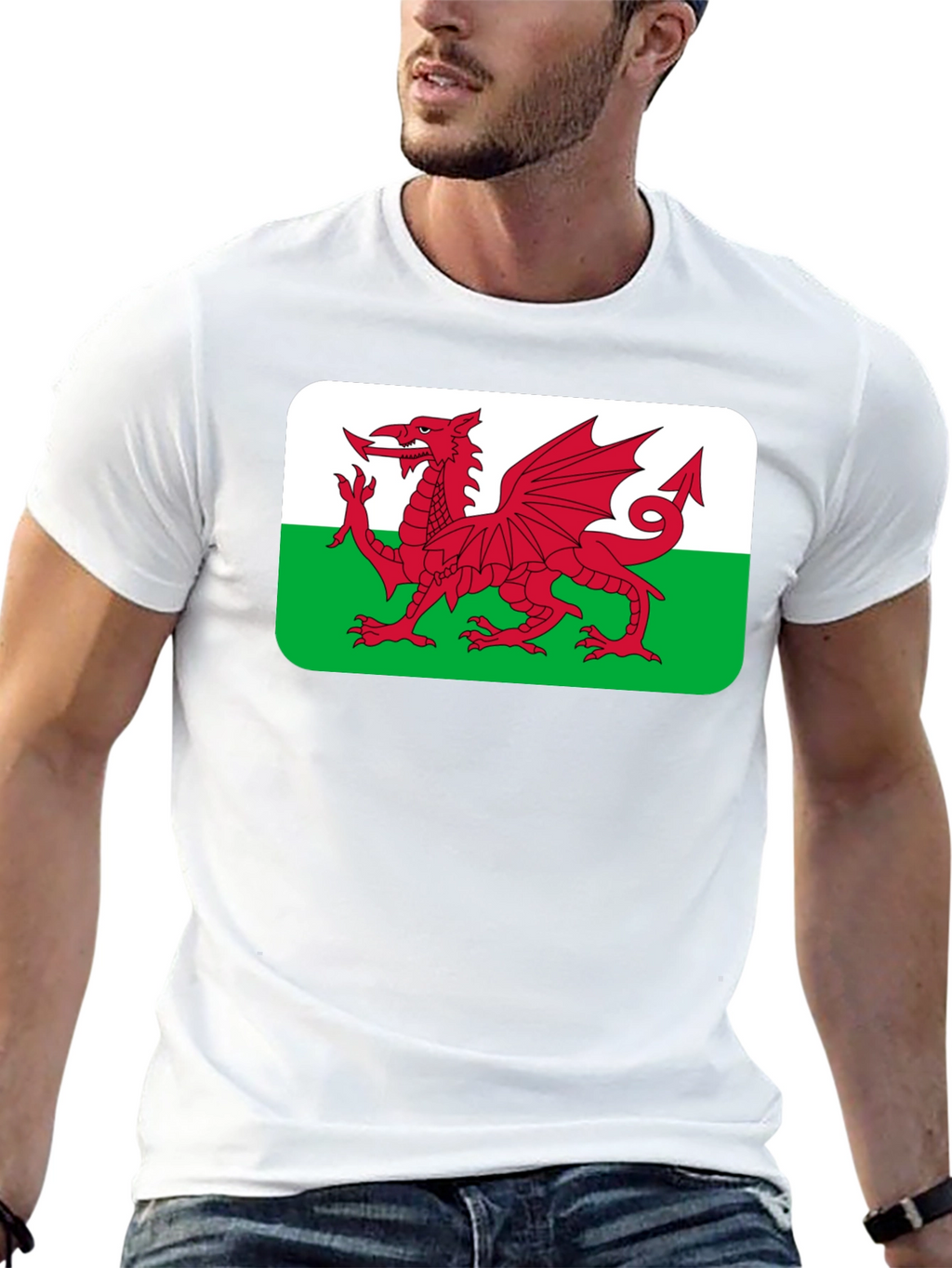 Welsh Dragon Flag T-Shirt - Wales Pride