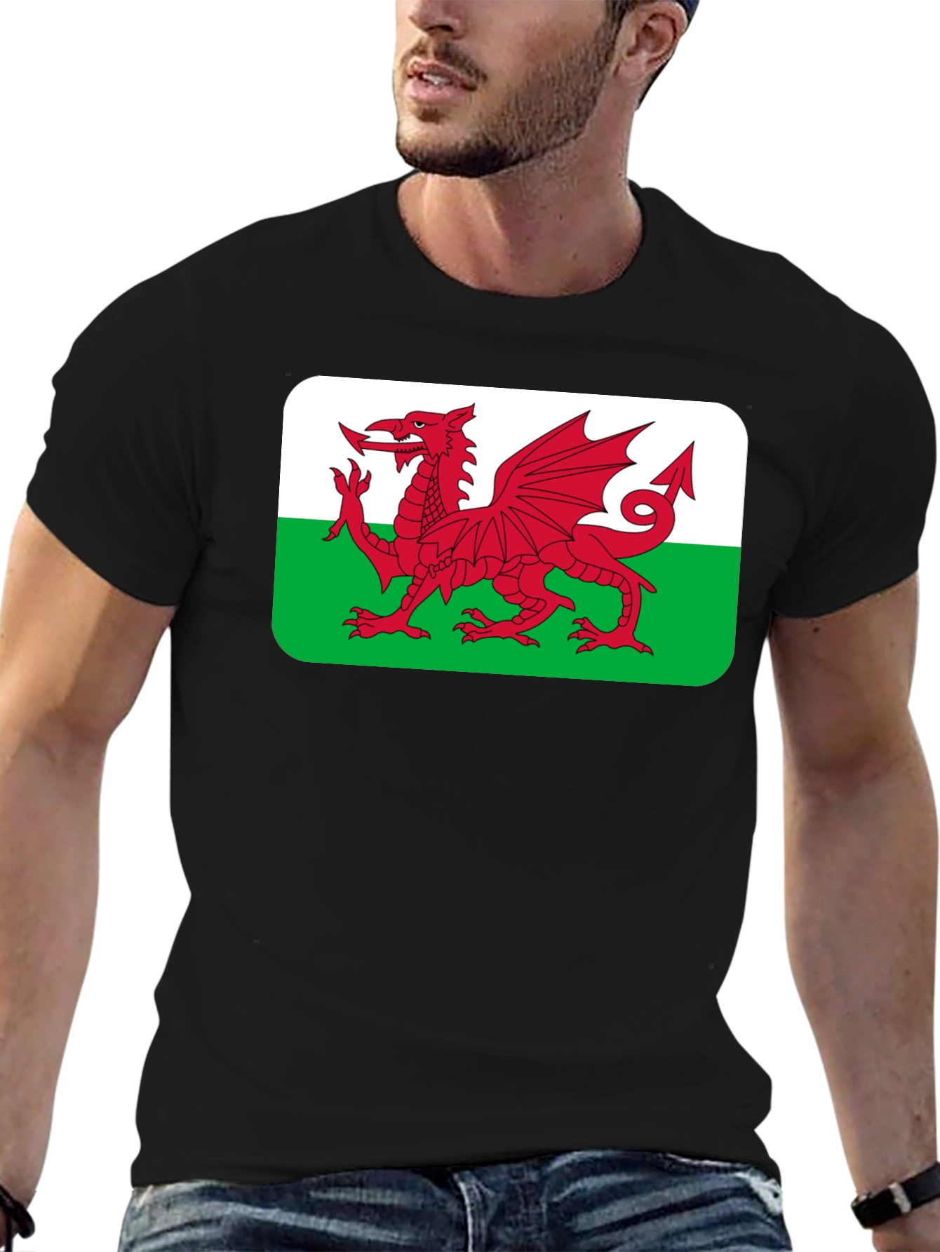 Welsh Dragon Flag T-Shirt - Wales Pride