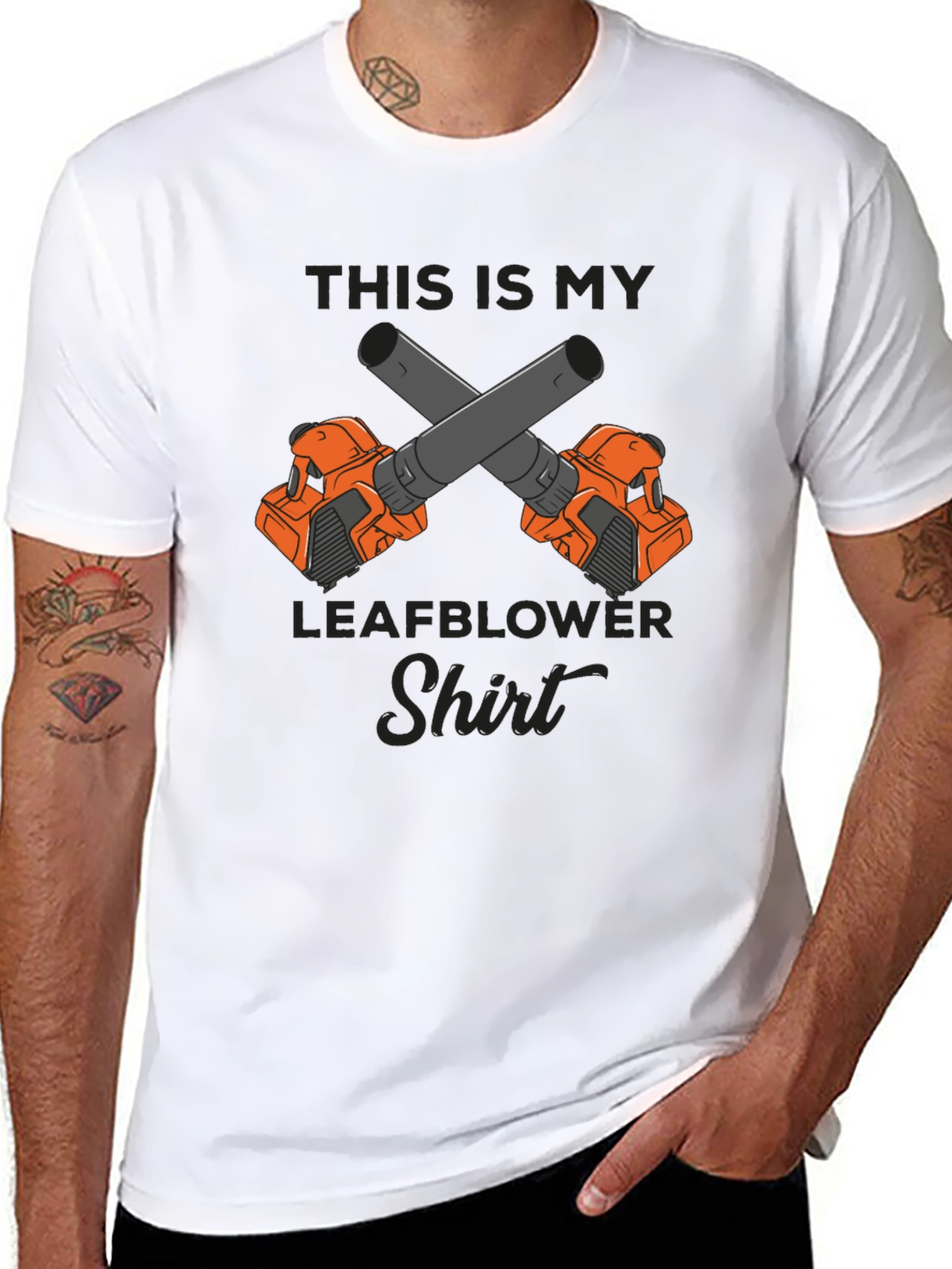 Leafblower Shirt - Funny Gardener T-Shirt