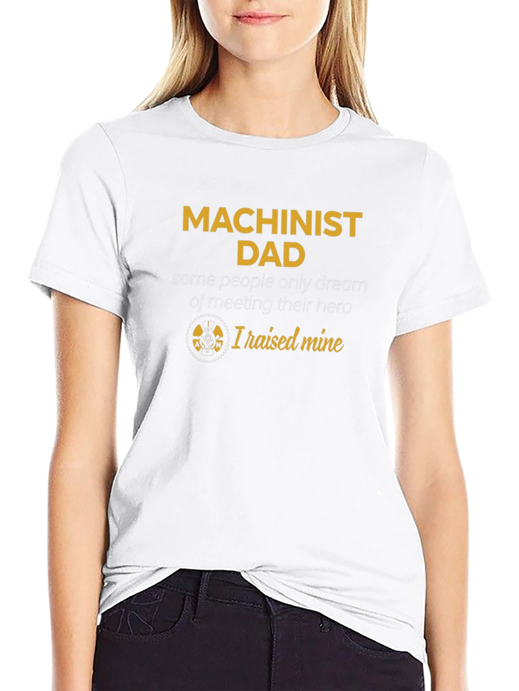 Machinist Dad T-Shirt - Hero Edition