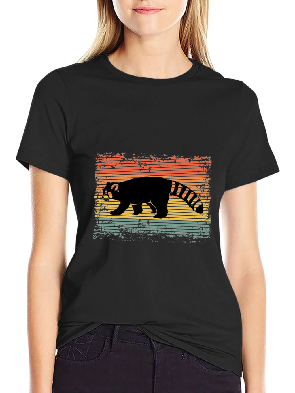 Retro Red Panda T-Shirt