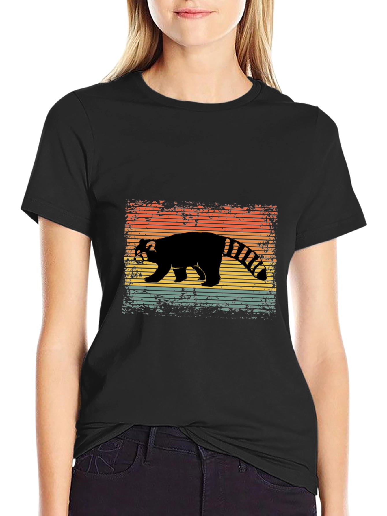 Retro Red Panda T-Shirt