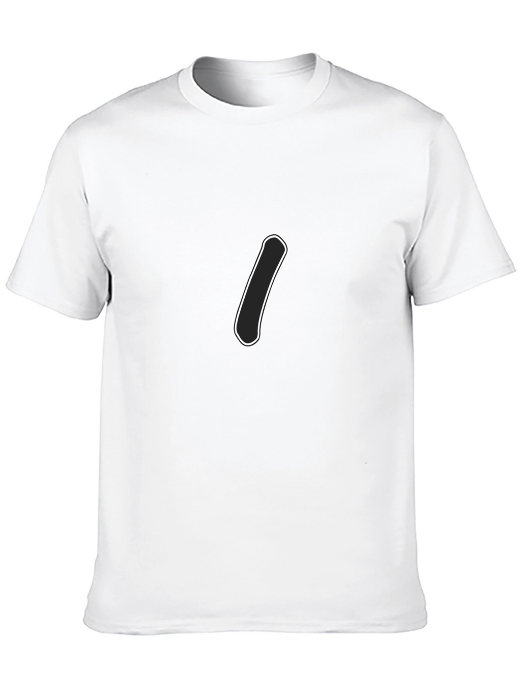 Mens Black Crew Neck Short Sleeve T-Shirt