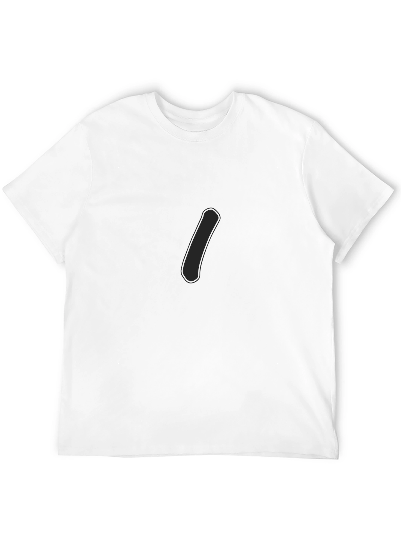 Mens Black Crew Neck Short Sleeve T-Shirt