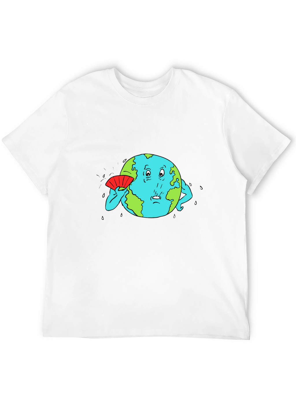 Earth Day Graphic T-Shirt - Climate Change Awareness