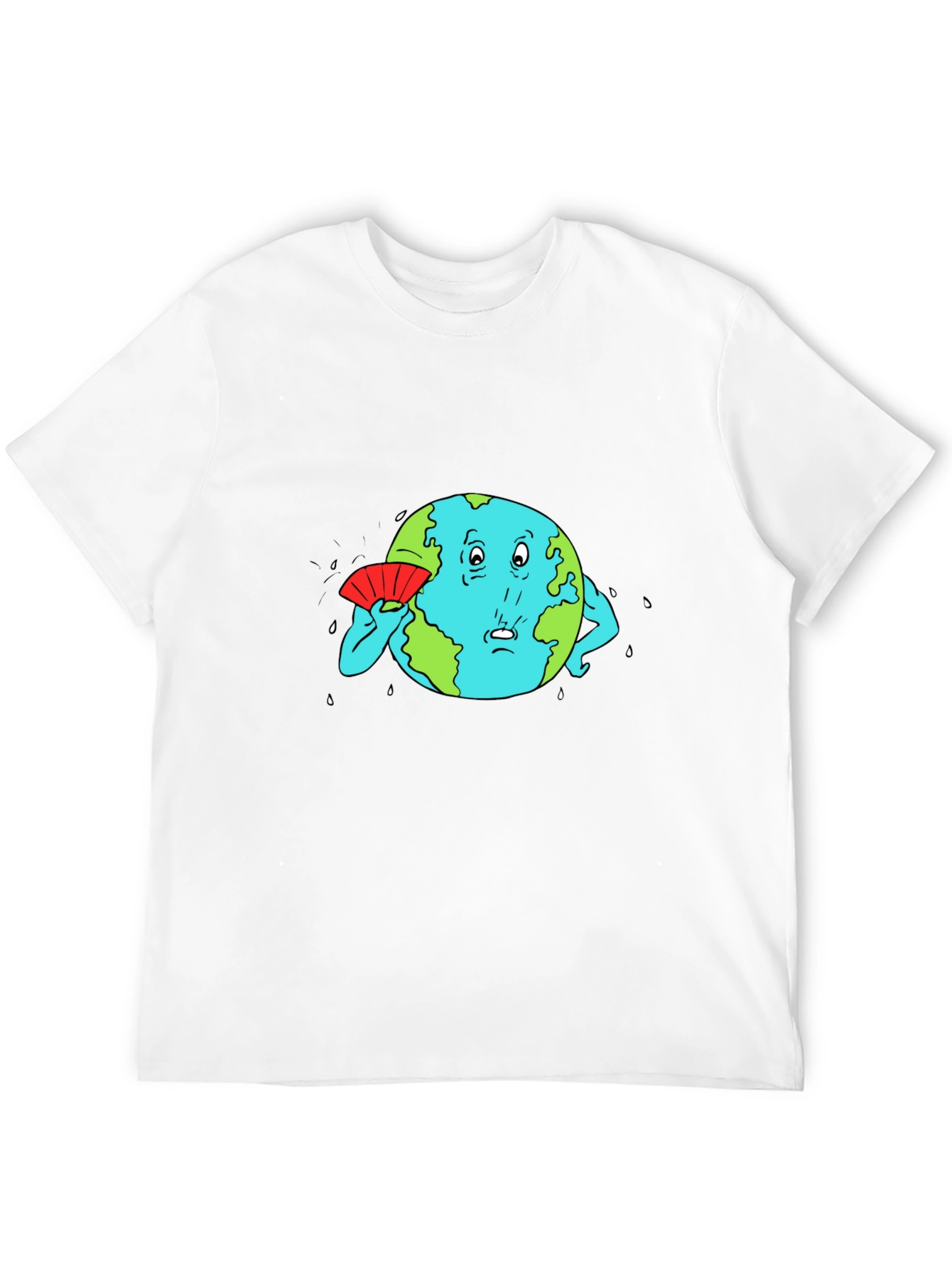 Earth Day Graphic T-Shirt - Climate Change Awareness