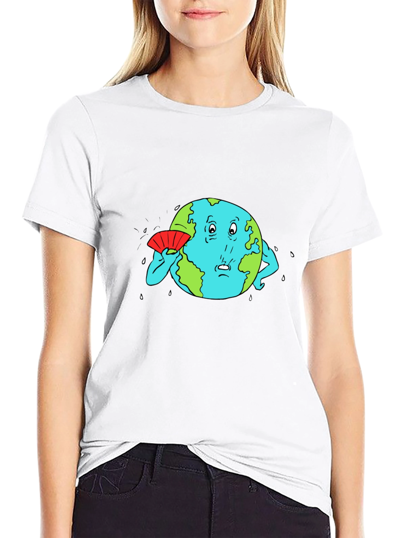 Earth Day Graphic T-Shirt - Climate Change Awareness