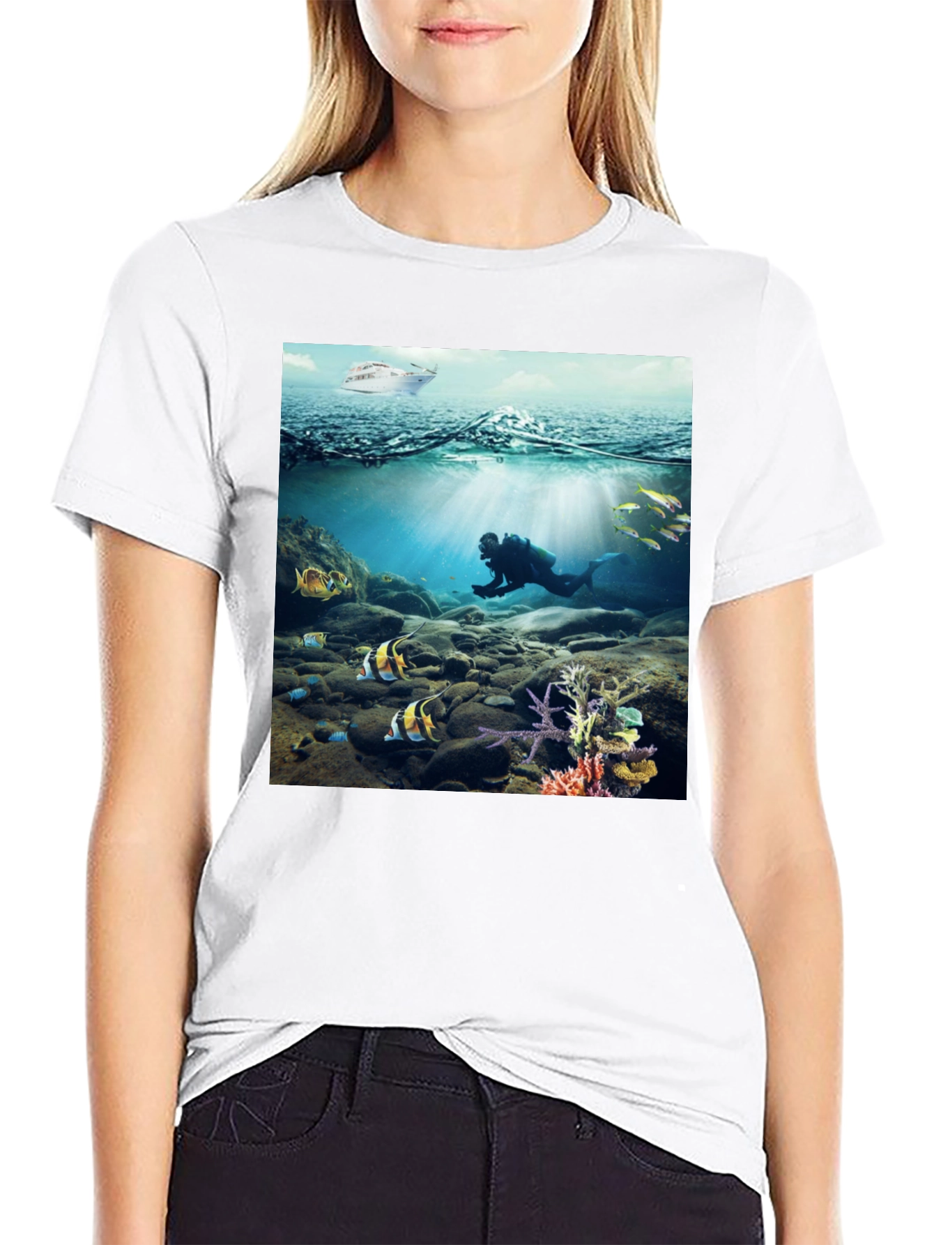 Scuba Diver T-Shirt: Underwater Adventure Tee