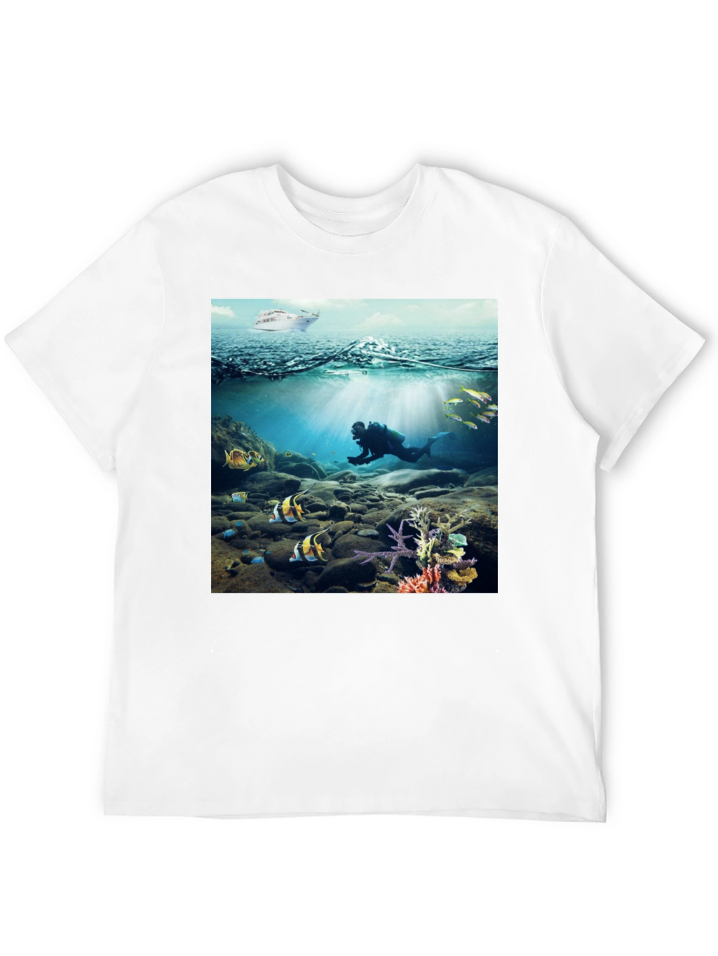 Scuba Diver T-Shirt: Underwater Adventure Tee