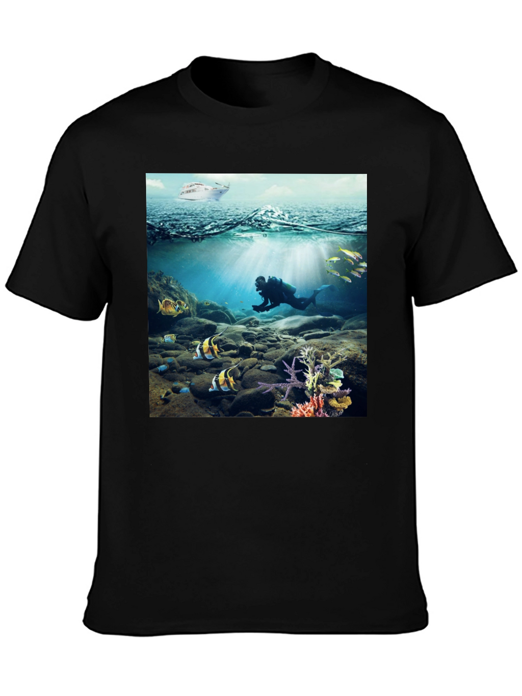 Scuba Diver T-Shirt: Underwater Adventure Tee
