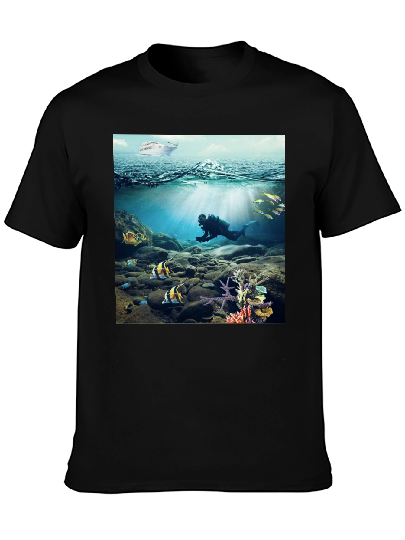 Scuba Diver T-Shirt: Underwater Adventure Tee