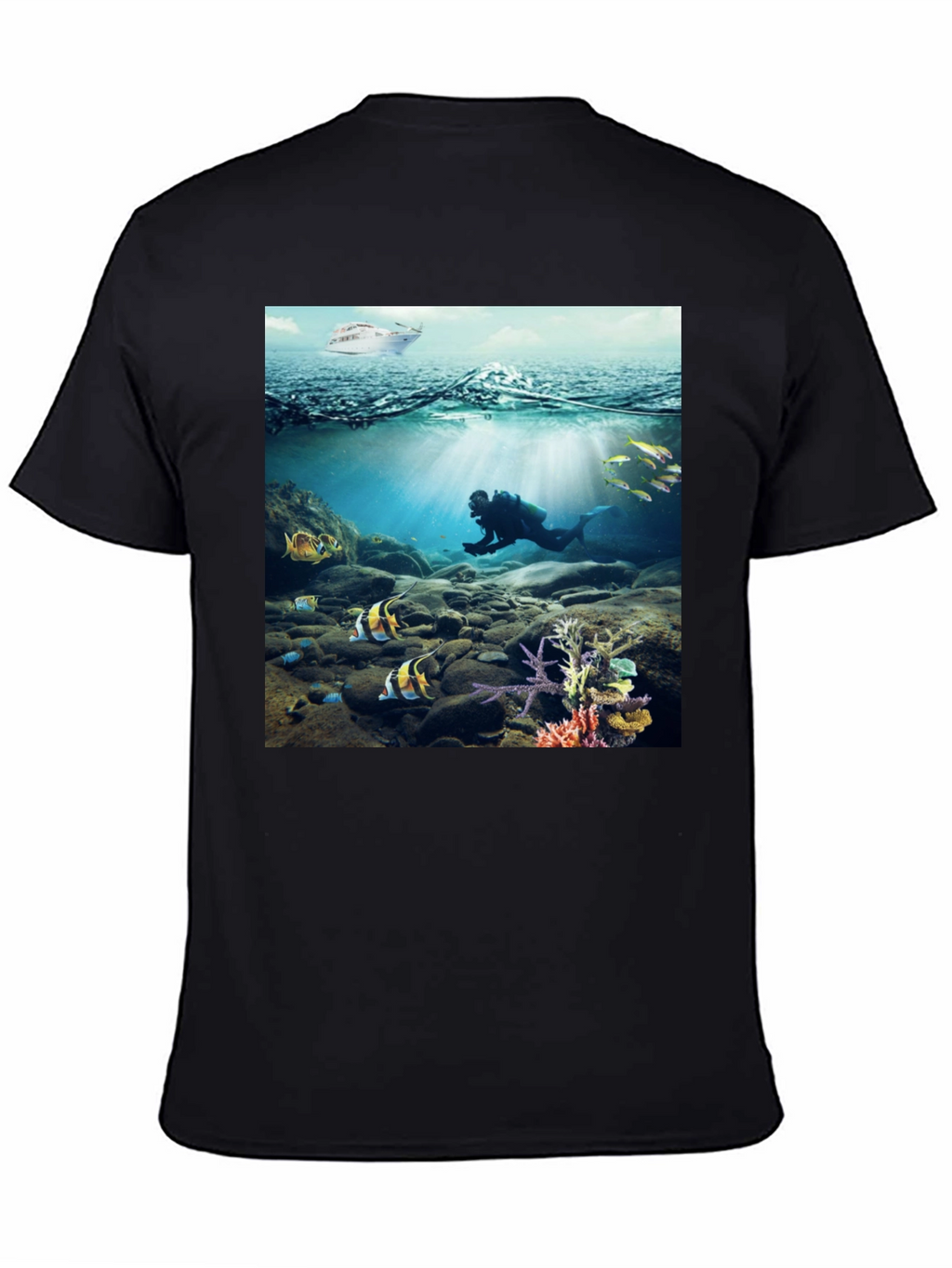 Scuba Diver T-Shirt: Underwater Adventure Tee