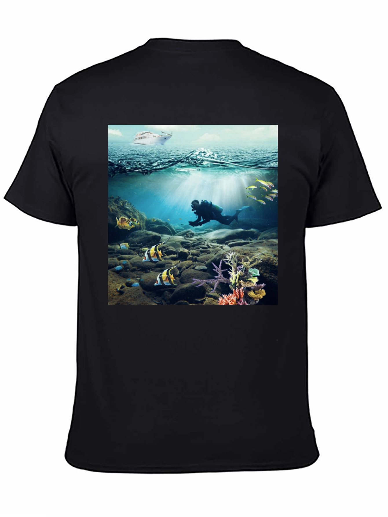 Scuba Diver T-Shirt: Underwater Adventure Tee