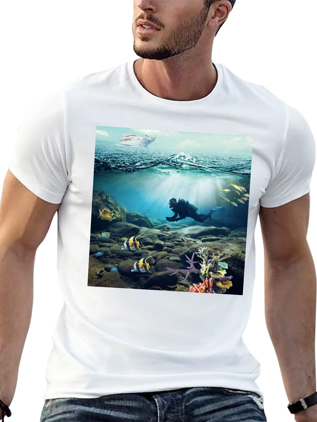 Scuba Diver T-Shirt: Underwater Adventure Tee