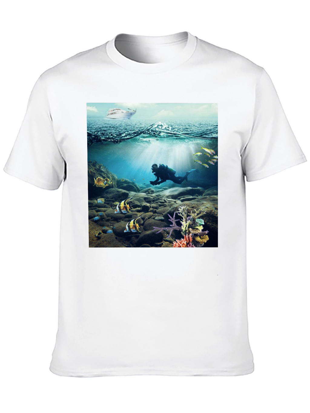 Scuba Diver T-Shirt: Underwater Adventure Tee