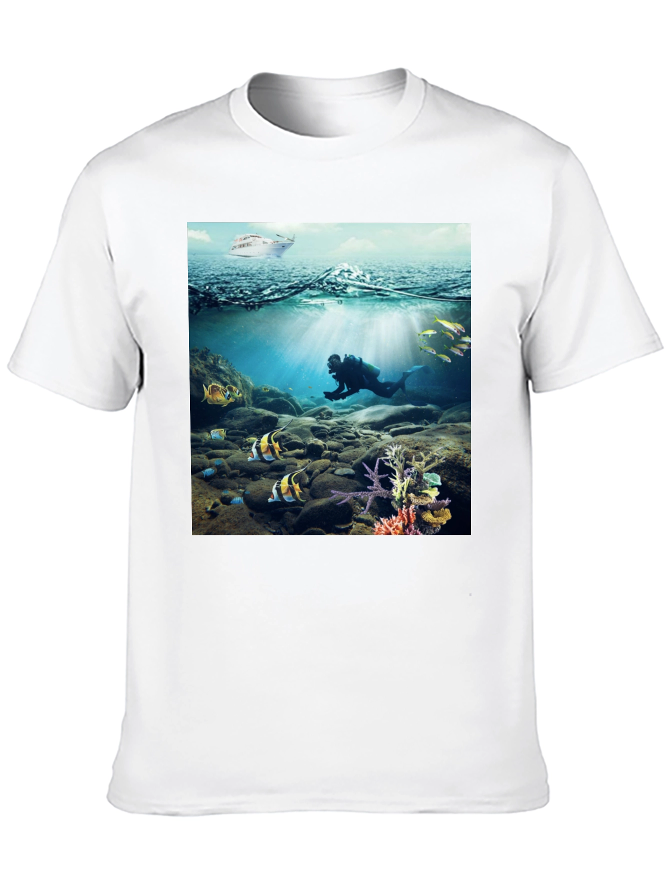 Scuba Diver T-Shirt: Underwater Adventure Tee