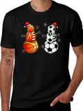 Sports Snowman T-Shirt