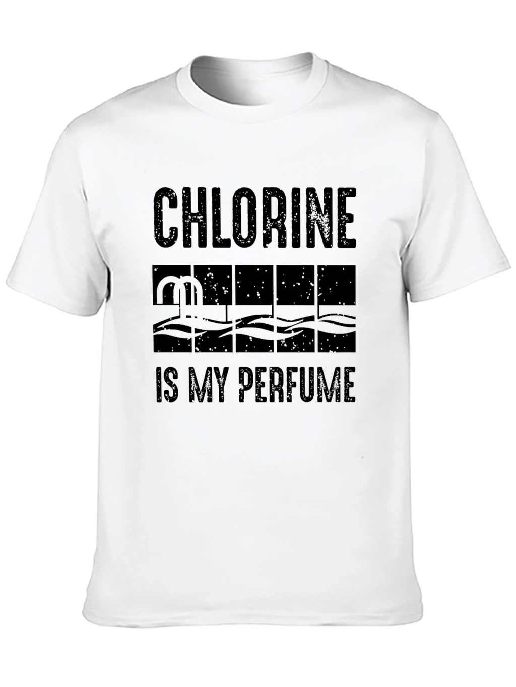 Chlorine is My Perfume T-Shirt - Swimmer Tee