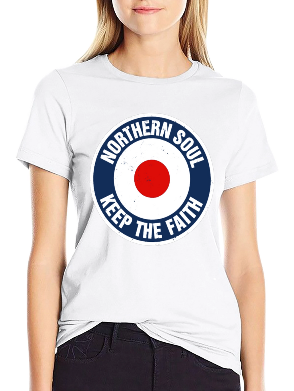 Northern Soul Keep The Faith Black T-Shirt