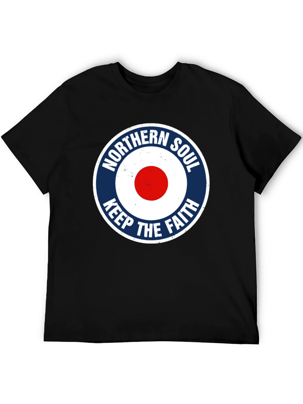 Northern Soul Keep The Faith Black T-Shirt