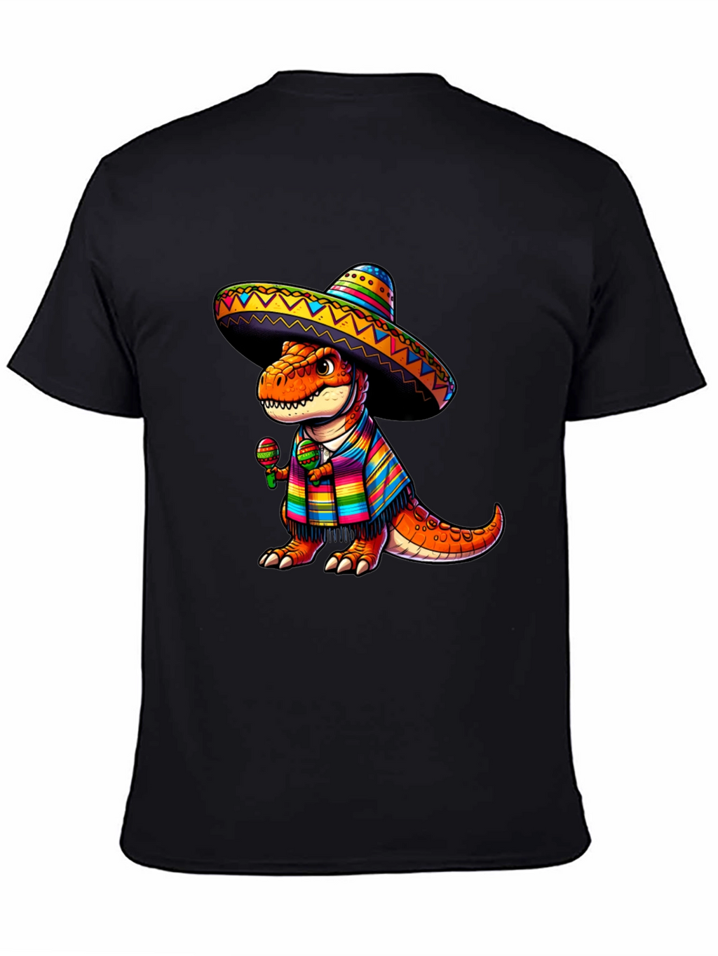 Dinosaur Fiesta T-Shirt - Cinco de Mayo Tee