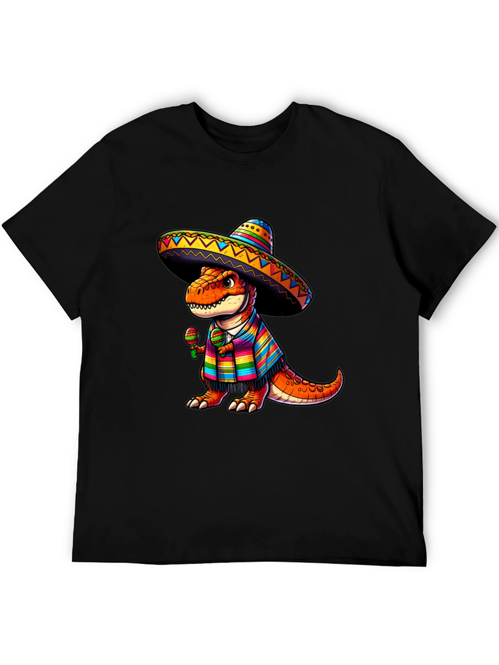 Dinosaur Fiesta T-Shirt - Cinco de Mayo Tee