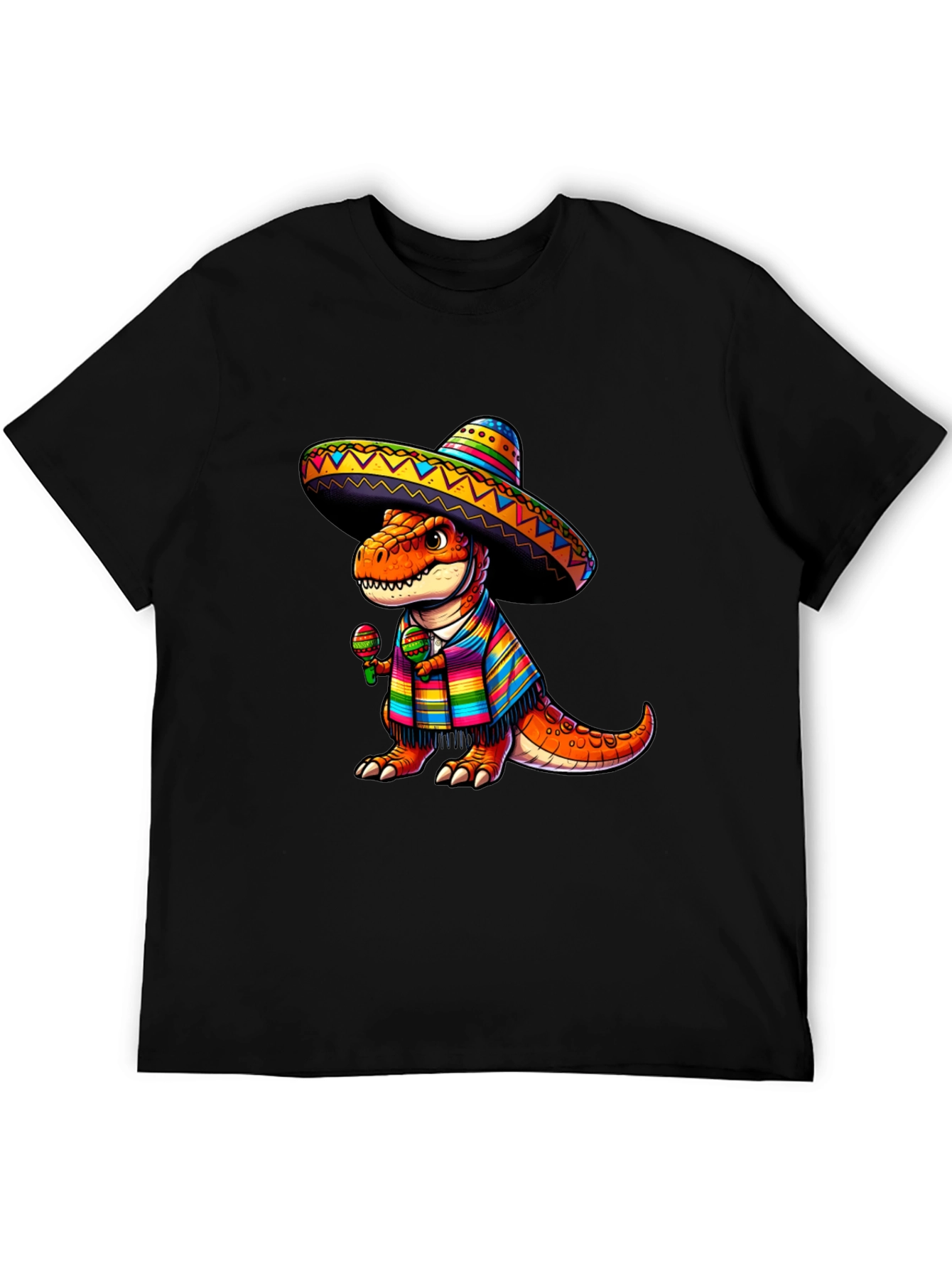 Dinosaur Fiesta T-Shirt - Cinco de Mayo Tee