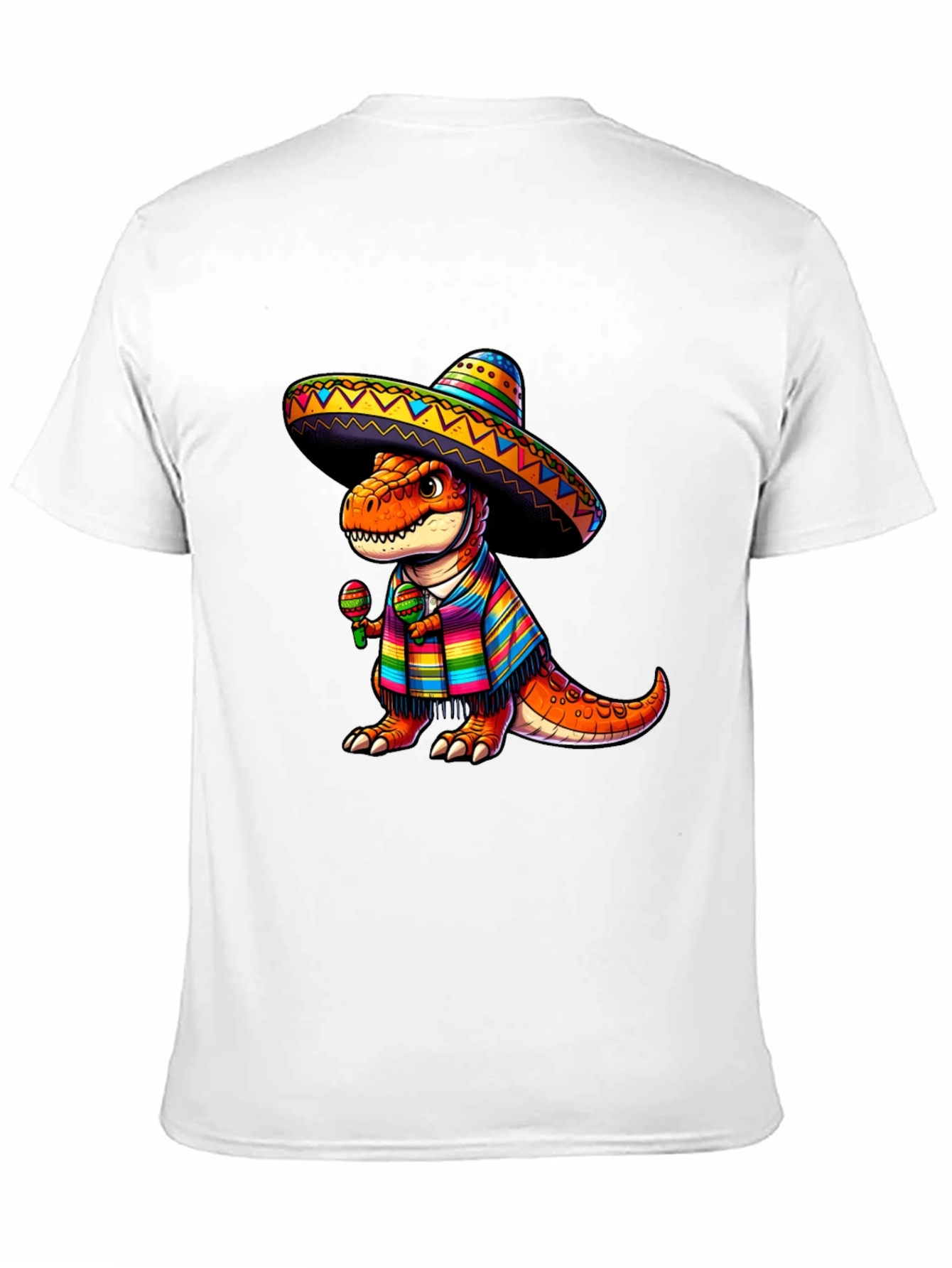 Dinosaur Fiesta T-Shirt - Cinco de Mayo Tee