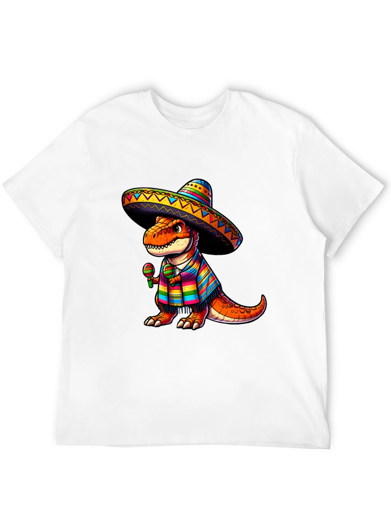 Dinosaur Fiesta T-Shirt - Cinco de Mayo Tee