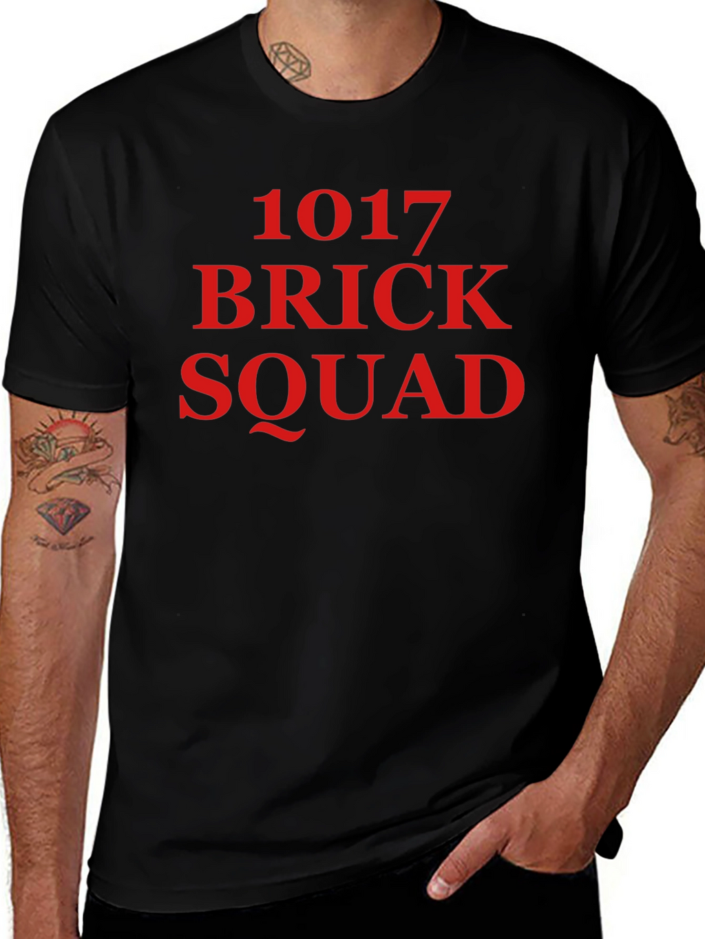 1017 Brick Squad Graphic Tee - Black