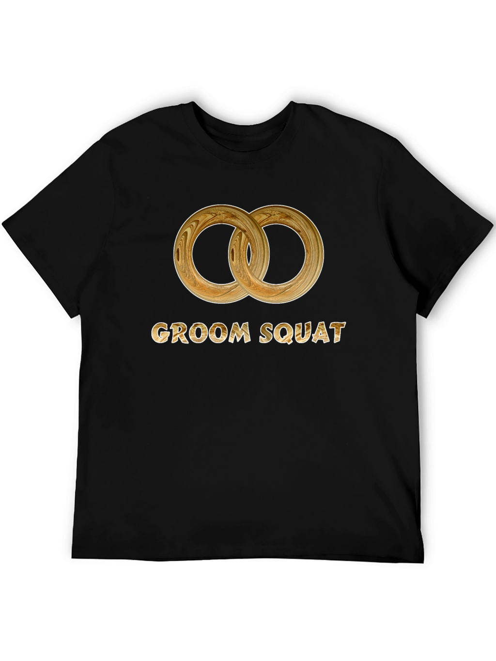 Groom Squad Wedding Rings Graphic Tee