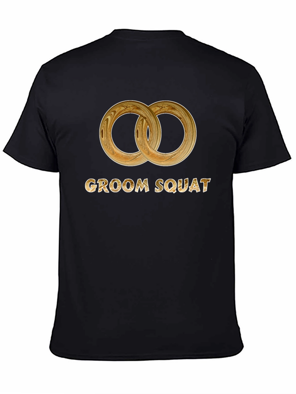 Groom Squad Wedding Rings Graphic Tee