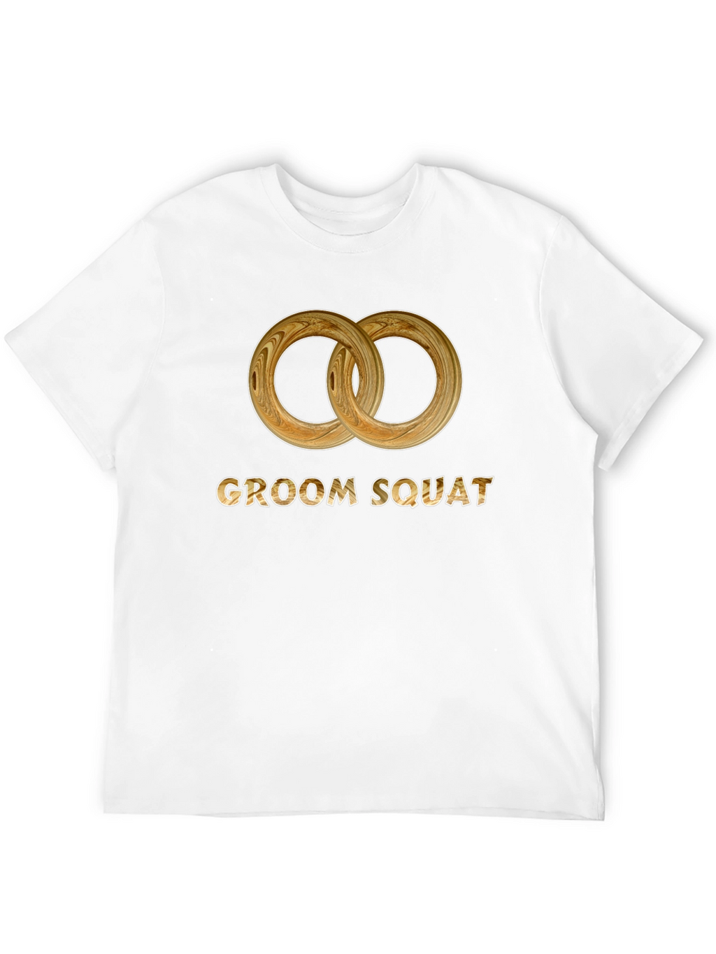 Groom Squad Wedding Rings Graphic Tee