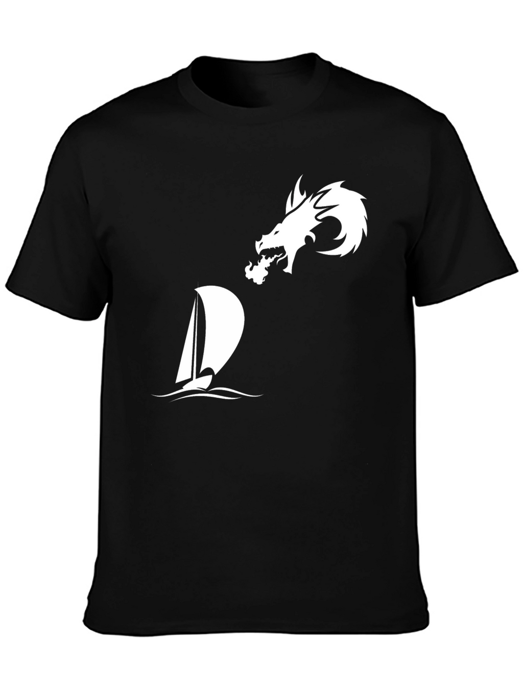 Dragon & Sailboat Graphic Tee