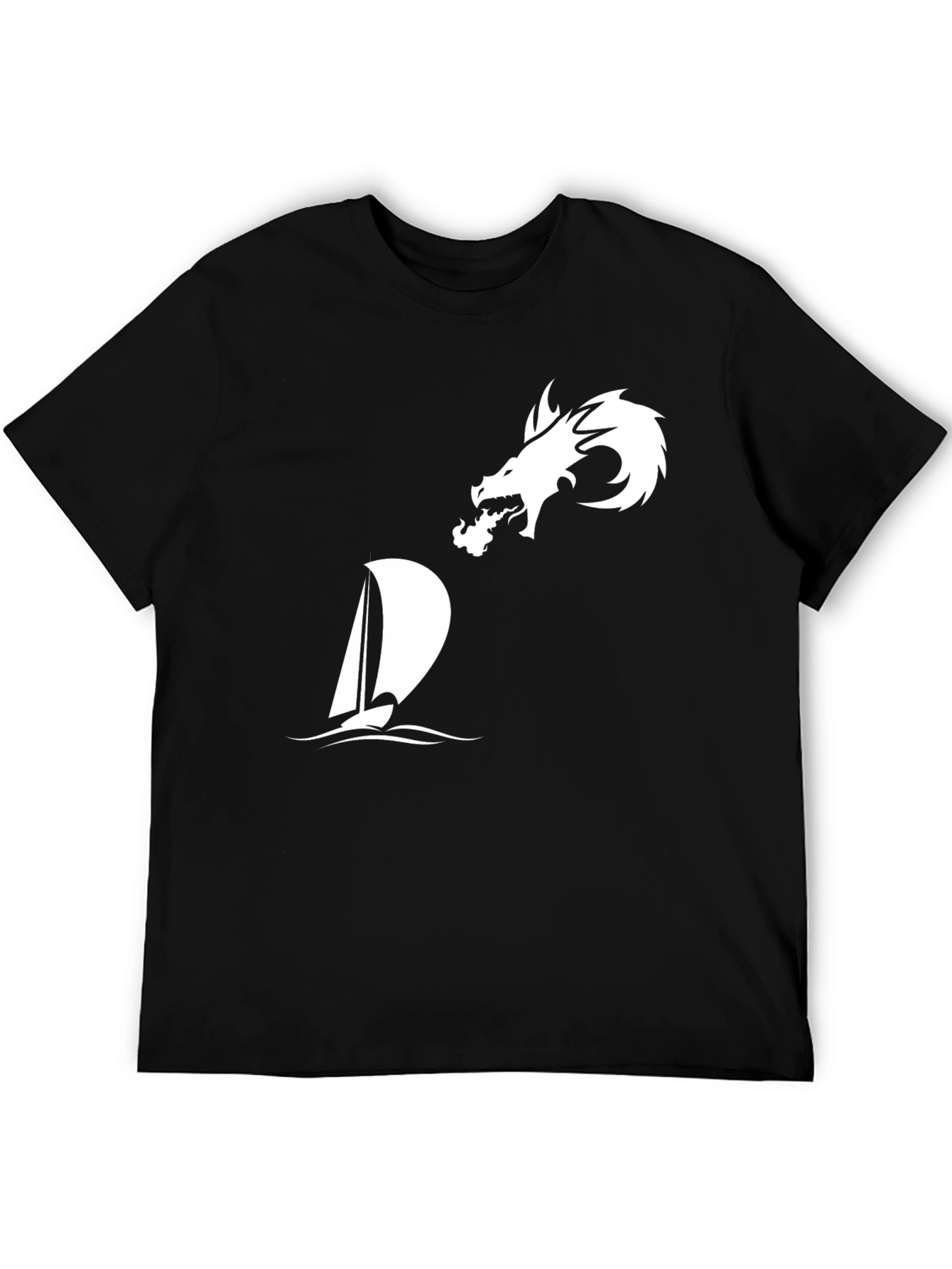 Dragon & Sailboat Graphic Tee