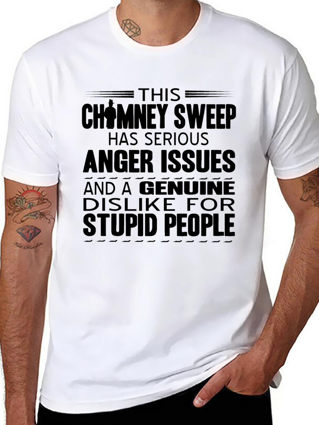 Chimney Sweep T-Shirt: Serious Anger Issues