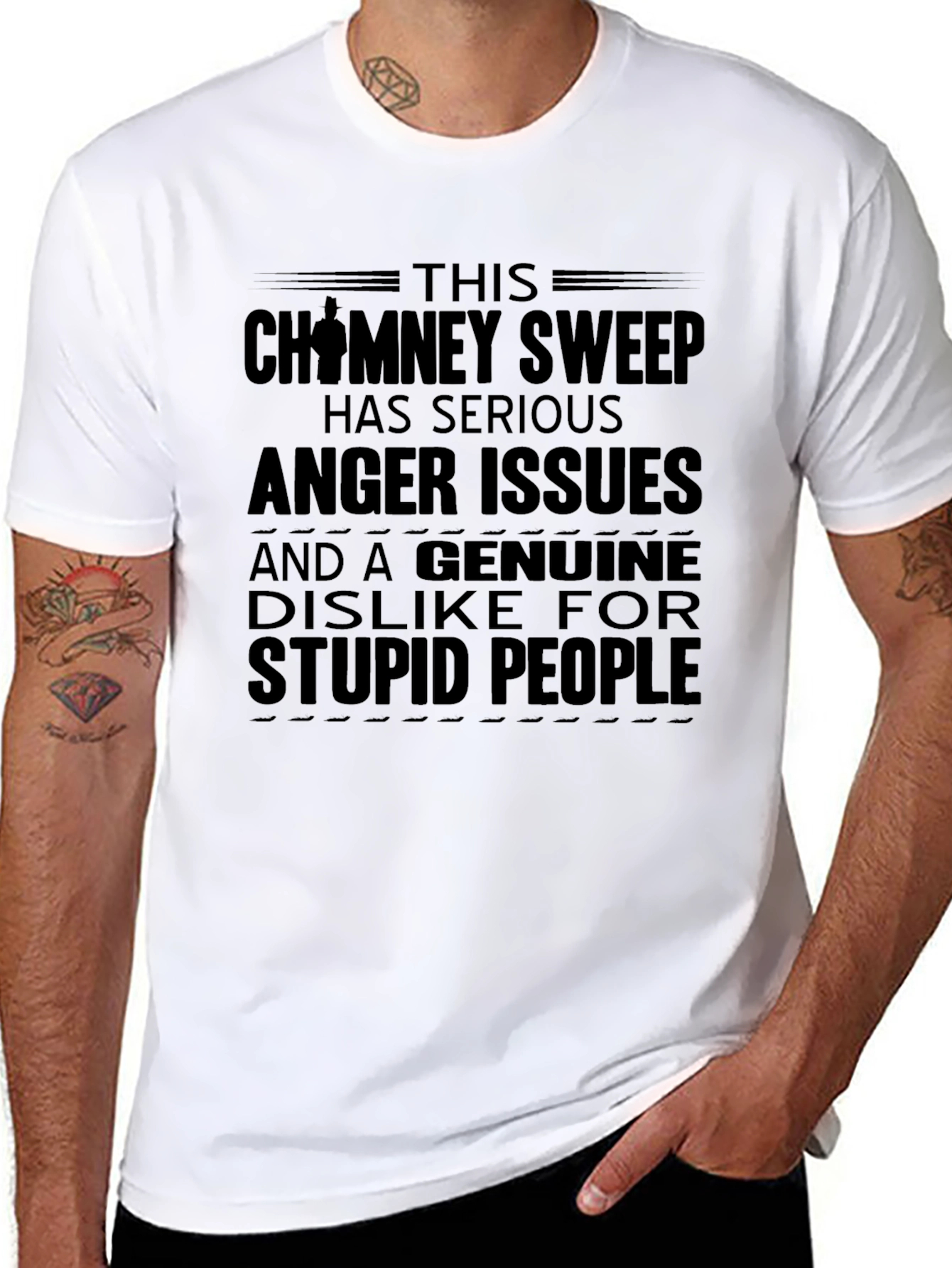 Chimney Sweep T-Shirt: Serious Anger Issues