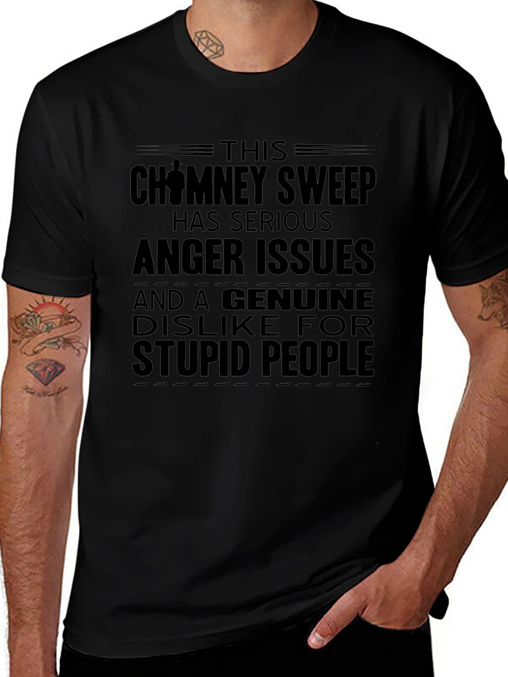 Chimney Sweep T-Shirt: Serious Anger Issues