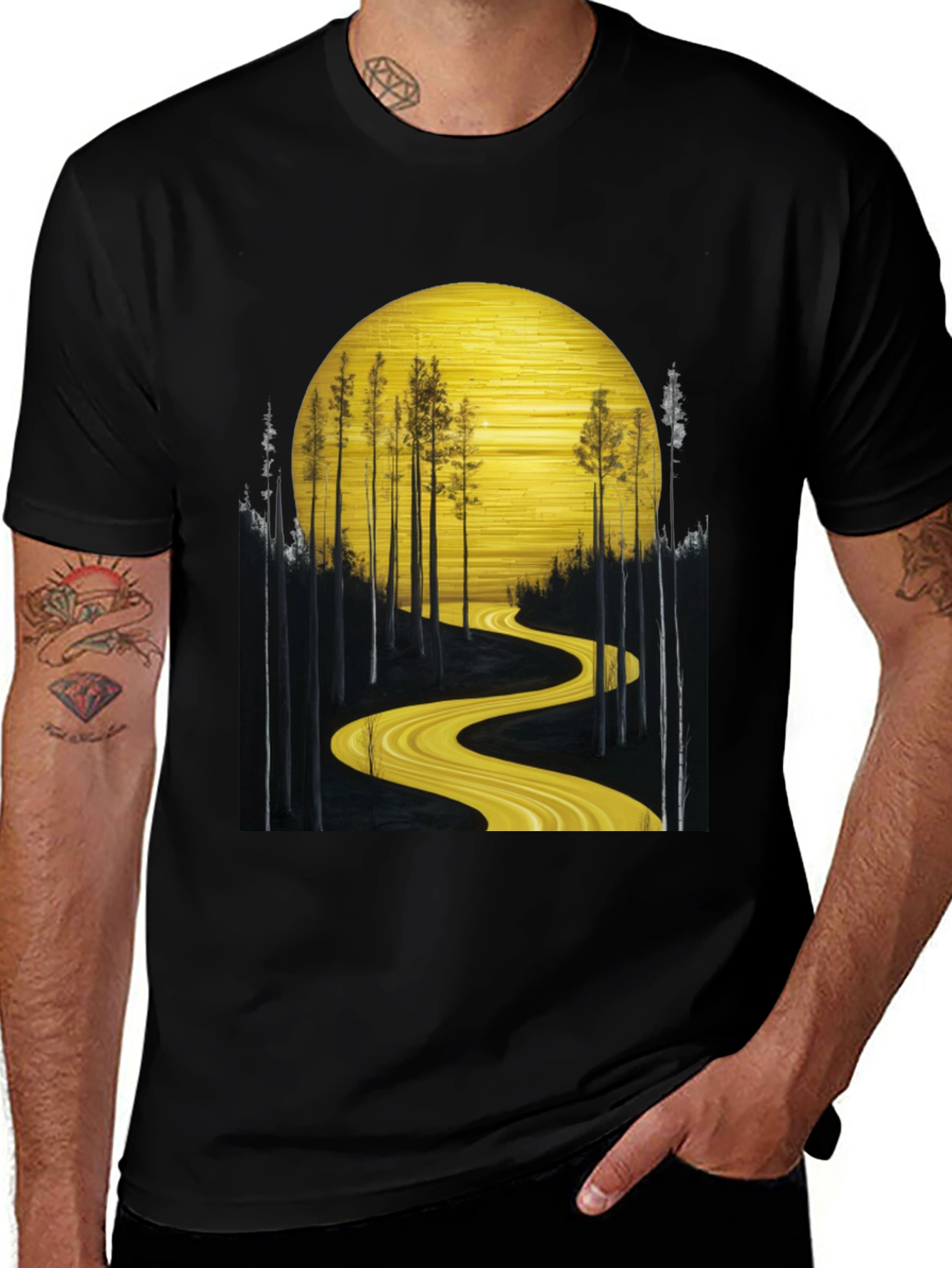 Golden Road Forest Graphic Tee