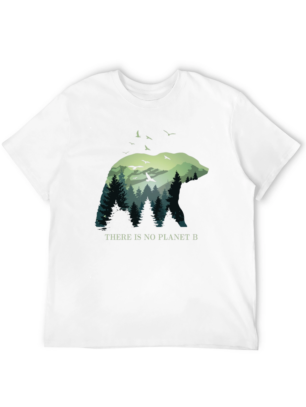 Bear & Forest Graphic Tee - Planet B