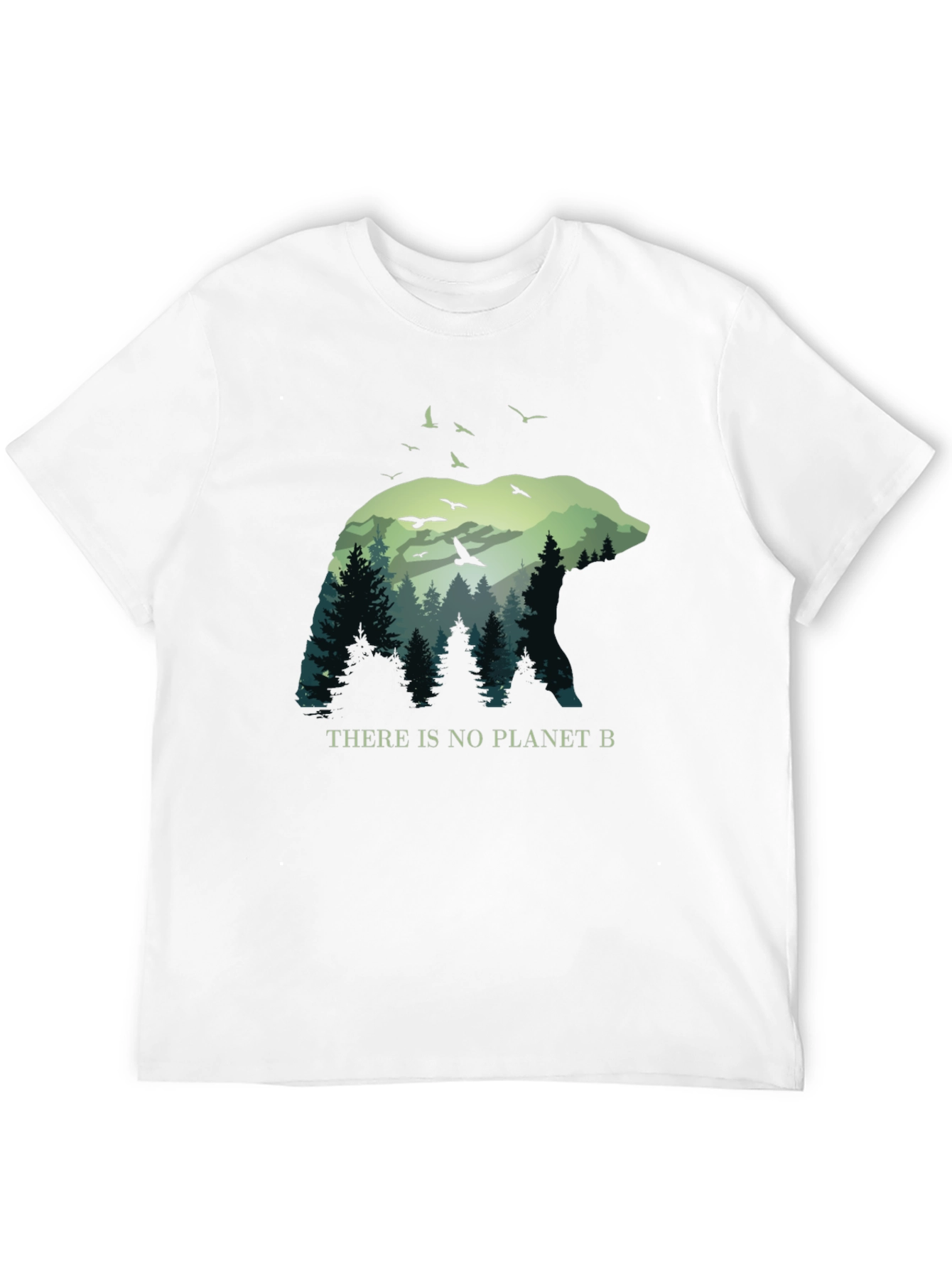 Bear & Forest Graphic Tee - Planet B
